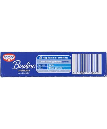 Cameo Budino Creamy Vaniglia & Vanilla Pudding Bags 80g (Pack of 6) - Buy Online on GoSupps.com