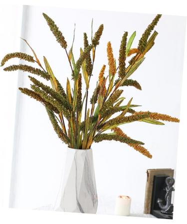 Alipis 3pcs Simulated Ears of Corn Dried Grasses Bundle Home D cor Dried Millet Home Accessories Decor Faux Plants Artificial Plant Home Decor Millet Decor Paddy Artificial Grass Iron Greenx3pcs 12X75CMx3pcs - Buy Online on GoSupps.com