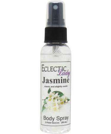 Jasmine Body Spray 2 ounces Body Mist for Women with Clean Light & Gentle Fragrance Long Lasting Perfume with Comforting Scent for Men & Women Cologne with Soft Subtle Aroma For Daily Use Regular Strength 2 Fl Oz (Pack of 1)