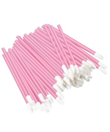 VEGCOO 300 pieces make-up lipstick brushes disposable lip brushes make-up brushes for perfect lip makeup (pink) - Buy Online on GoSupps.com