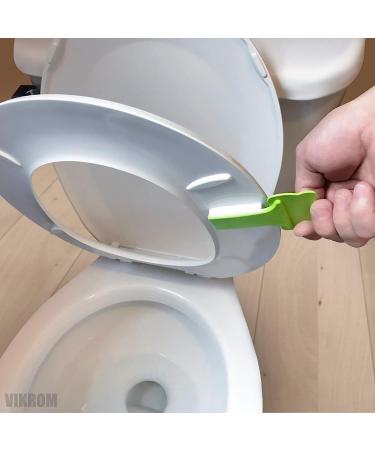 4Pcs Toilet Seat Lifter Tool - Self-Adhesive Handle for Touch-Free Lid Lifting - Portable and Hygienic Toilet Seat Cover Lifters - Buy Online on GoSupps.com