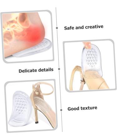 Buy Healvian 12 Pairs Self-Adhesive Silicone Heel Pads for Women - Comfort & Support for Block Heels & Dress Shoes - Non-Slip Gel Inserts - Buy Online on GoSupps.com