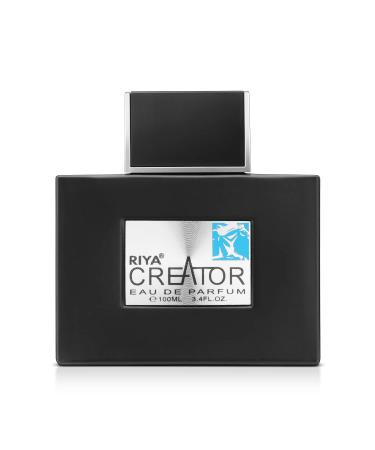 Ri'ya CRE'ATOR | Perfume for Men & Women | Eau De Parfum with Long Lasting Fragrance | Aromatic Fruity Woody Notes | Mild Fragrance | 100ml (3.4 Fl Oz)
