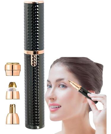 Facial hair removal Hair removal device Eyebrow Shavers Safe Efficient Electric Trimmers Epilators for Hair Removal Eyebrow Trimmer for Women Makeup Nose and Eyebrow Facial Black - Buy Online on GoSupps.com