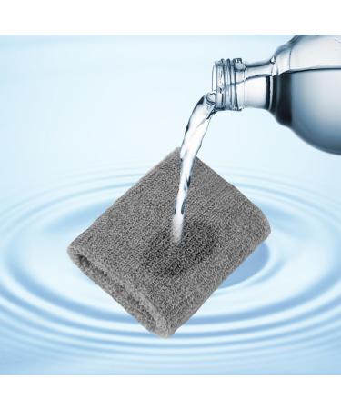 Flintronic Welding Tapes Wrist - Absorbent Fitness Arm Straps for Men & Women | Soft Cotton Sport Bracelet for Handball Football & Tennis - Black & Gray - Buy Online on GoSupps.com