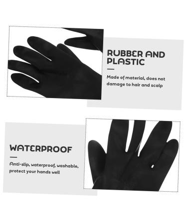 MERRYHAPY 3 Pairs Hair Shampoo Gloves Hair Dye Glove Barber Gloves Hair Salon Gloves - Buy Online on GoSupps.com