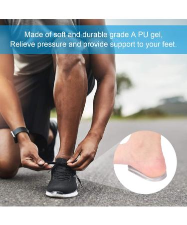 Orthopedic Insoles (4 Pairs) for Men & Women - Lateral Heel Wedges for Corrective Pronation, Supination, O/X Type Legs - Silicone Inserts for Height Increase and Heel Pain Relief - Buy Online on GoSupps.com