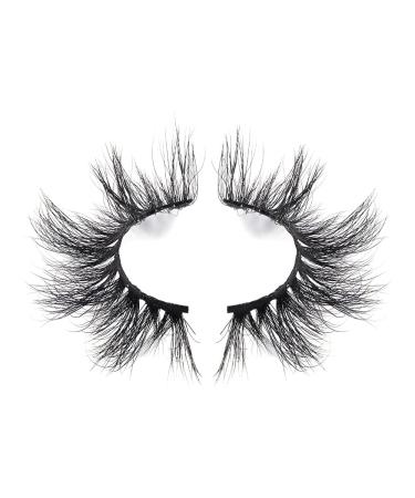 Derun 20MM 3D Long Real Mink Lashes Pack - Natural Fluffy Volume Eyelashes - Handmade Dramatic Criss-cross Lash - 5 Pairs - Buy Online on GoSupps.com