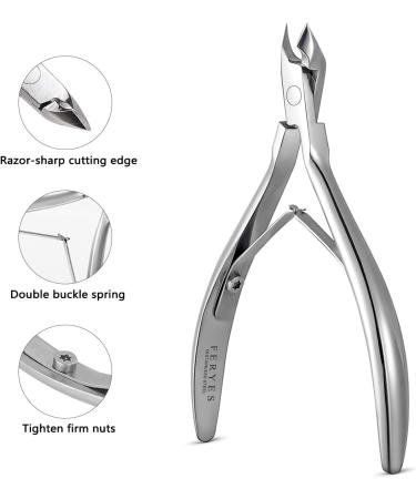 FERYES Professional Cuticle Clipper - 5mm Jaw, Medical Grade Stainless Steel - 1 Piece, Silver - Buy Online on GoSupps.com