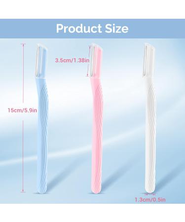 Duaiu Eyetraiser 6-Piece Face Razor Set | Women & Men Hair Remover for Fine Facial Hair - Buy Online on GoSupps.com