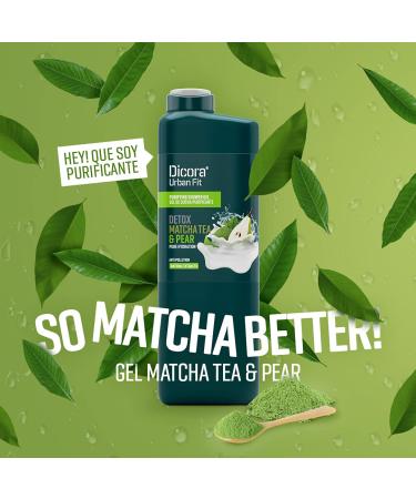 Dicora Urban Fit Purifying Shower Gel - Body Wash Women and Men - Gentle Moisturizing Body Wash with Soft Fragrance - Matcha Tea and Pear - 25.4 oz (Pack of 2) 25.4 Fl Oz (Pack of 2) - Buy Online on GoSupps.com