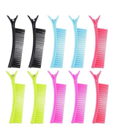 Big Size Hair Sectioning Clips with Durable Grip and Comb for Women, Girls, and Hairdressers - Set of 1 - Buy Online on GoSupps.com