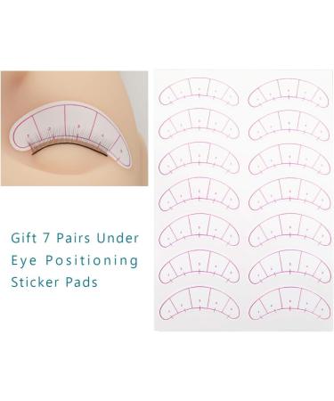 OBEYA 25 Pairs Practice Lashes for Eyelash Extensions - Self-Adhesive Training Strips and Supplies - Buy Online on GoSupps.com