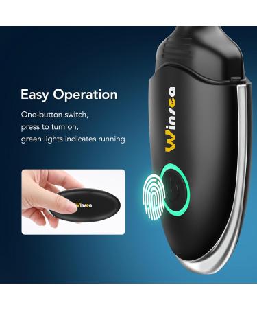 High-Precision Ear & Nose Hair Trimmer for Men & Women - USB Rechargeable Waterproof Portable & Quiet Travel Shaver - Buy Online on GoSupps.com