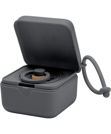 BIBS Dummy Box with Elastic Strap | Steriliser Box for Dummies | 100% BPA Free Iron Material - Buy Online on GoSupps.com