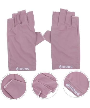 FRCOLOR Cooling Gloves Girls 5 Pairs Uv Gloves Gel Manicure Gloves Sun Protective Gloves Summer Sunblock Gloves Fingerless Manicure Gloves Uv Manicure Gloves Hand Women's Fabric Dryer - Buy Online on GoSupps.com