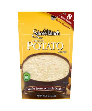 Shore Lunch Creamy Potato Soup Mix 11.75 oz 3 Pack - Creamy Potato Soup Mix 11.75 Ounce (Pack of 3) - Buy Online on GoSupps.com