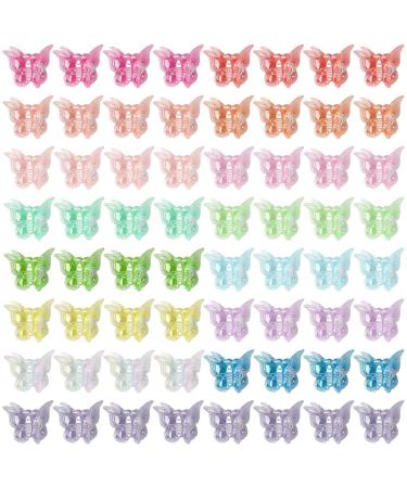 50Pcs Butterfly Hair Clips - Mini Small Hair Claw Clips for Women and Girls - Cute Hair Accessories in 15 Colors - Box Pack - Tiweio - Buy Online on GoSupps.com