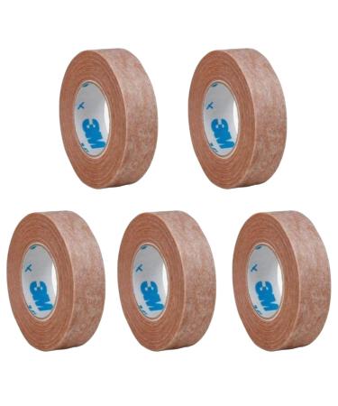 3M Micropore Tan Surgical Tape 1.25 Cm (5 ROLL)