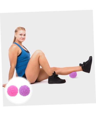 Fomiyes 2-in-1 Contact Massage Balls Myofascial Relief for Feet & Body | Lacrosse & Gymnastics Therapy Balls - Buy Online on GoSupps.com