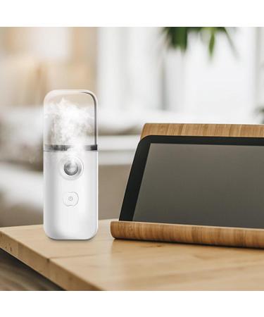 Ayammahic Face Steamer Hydrating Handy Handheld Nano Facial Mist Sprayer Hydrating USB Rechargeable for Eyelash Extensions Face Face Hydrating White - Buy Online on GoSupps.com