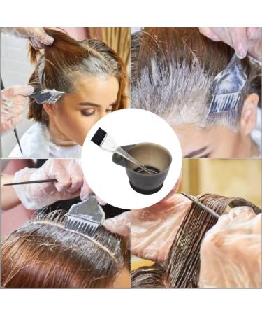 Hair Dye Brush Professional Salon Hair Coloring Dyeing Kit Hair Dye Color Brush and Bowl Set Dye Brush Mixing Bowl for Hair Tint Dying Coloring Applicator Grey Hair Dye Kit Gray - Buy Online on GoSupps.com