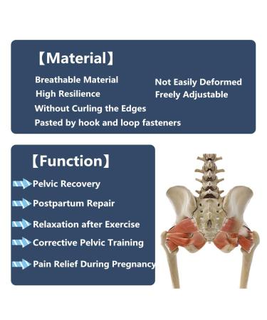 V-Sling Pelvic Support Belt for Prolapse Pregnancy SPD & Postpartum Recovery | Beige Pelvic Floor & Organ Support - Buy Online on GoSupps.com