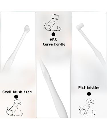 3Pcs Dog Toothbrushes Pet Toothbrush with Ultra Soft Nano Bristles Pet Cat Dental Care Oral Hygiene Toothbrush for Sensitive Pet Teeth Gums Puppy Kitten Toothbrush - Buy Online on GoSupps.com