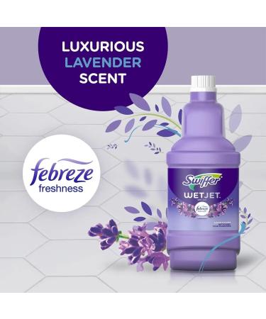 Buy Swiffer WetJet Multi-Purpose Floor Cleaner with Febreze - Lavender Vanilla Scent (4 Pack) | International Shipping Available - Buy Online on GoSupps.com