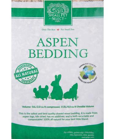 Small Pet Select Aspen Bedding | Safe & Absorbent Bedding for Small Animals - Buy Online on GoSupps.com