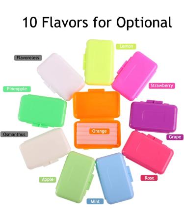 Xiyinli Tooth Wax for Orthodontic Pain Relief - 1 Pack 5 Stripes Rose Red - Ideal Oral Care for Braces Wearers - Buy Online on GoSupps.com