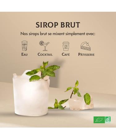BACANHA - Sirop Bio et Brut - Sirop saveur Framboise - Pour Eau Ap ritif Cocktail Limonade et Th Glac - 400 mL - Buy Online on GoSupps.com