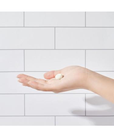 Daily 3 in 1 Facial Cleanser Exfoliator & Wash-off Mask Vegan Cruelty-Free Plastic-Free Travel-Friendly (60 Tablets) - Purifying 1 Month Supply - Buy Online on GoSupps.com