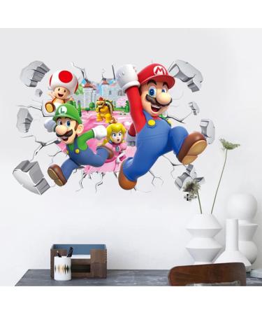 3D Wall Sticker Kids Decal Self-Adhesive Hotel Decor Bedroom Living Room - 40X60cm - Buy Online on GoSupps.com