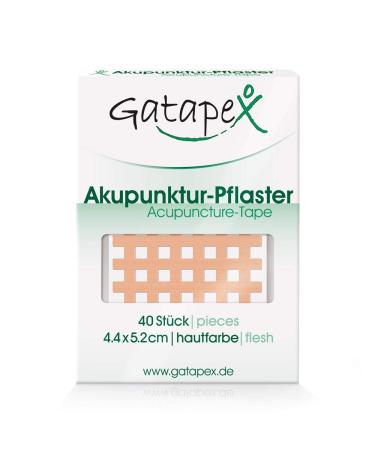 Gatapex Acupuncture Plaster (Size L) 4.4 x 5.2cm Skin 40 Pieces Single