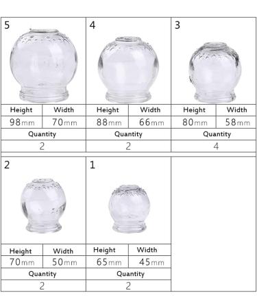 Vejia Cupping Therapy Set - 12 Thick Glass Massage Cups for Professionals | Chinese Cupping Therapy - Buy Online on GoSupps.com