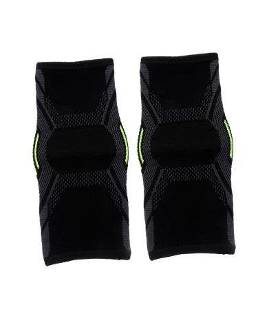 Toddmomy Ankle Protection Sleeve 1 Pair Ankle Support Injury Ankle Cover Ankle Sleeve Ankle Stabilizer Belt Sprained Ankle Brace Ankle Cuff Sock Nylon Sports Splint Fitness Black L