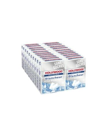 Hollywood White Chewing Gum - 20 Cases