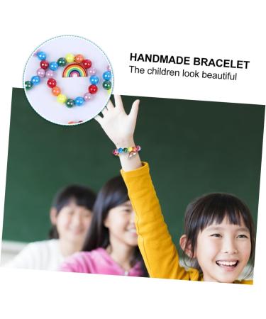 OSALADI Men Bracelets 9pcs Children's Bracelet Bracelets Women Jewelry Set Fashion Acrylic Gemstone Bracelet - Buy Online on GoSupps.com