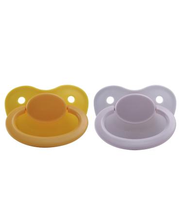 LittleForBig Pacifier Generation 1 Night Glow Set-White/Yellow