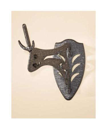 Skull Hooker Little Hooker European Trophy Mount - Perfect Kit for Hanging and Mounting Taxidermy Deer Antlers and Other Skulls for Display  Available in Graphite Black and Robust Brown