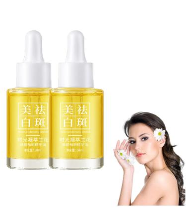 1/2/3PCS Korean Condensing Orchid Essential Oil, Whitening And Freckle Removing Essence, Orchid Facial Oil, Dark Spot Corrector Serum, For Face & Body, All Skin (2PCS)