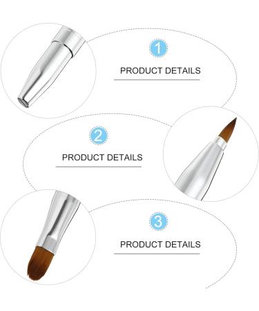 Beaupretty Travel Lipstick Brush Foundation Brush Portable Lip Brush Lipstick Applicator Wands Eyeshadow Brush Lip Gloss Lipstick Flexible Lipstick Brush Lip Liner Brush With Hat - Buy Online on GoSupps.com