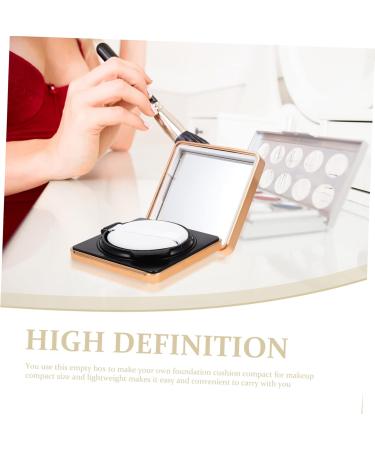 POPETPOP 5pcs Box Empty Box Make up Powder Case Empty Foundation Case Storage Box Square Travel - Buy Online on GoSupps.com