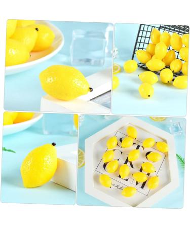 Zerodeko Faux Flower Garland 6pcs Mini Imitation Lemon Artificial Lemons Faux Plant Decor Lifelike Lemons Puzzle Toys Brain Toy Fruit Ornament Home Decor Household Products Toddler Pvc - Buy Online on GoSupps.com