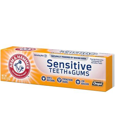 ARM & HAMMER Sensitive Teeth & Gums Toothpaste 4.5 oz - Pack of 3 - Buy Online on GoSupps.com