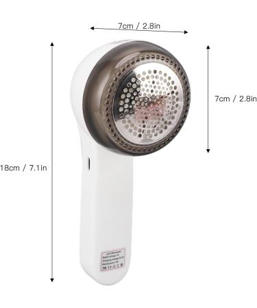 USB Rechargeable Lint Remover | Lightweight Fabric Fuzz Remover for Clothes & Furniture | Efficient Six-Blade Design for Home & Travel - Buy Online on GoSupps.com