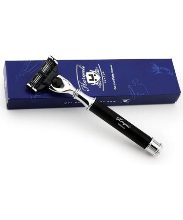 Premium Black Triangular Razor for Men - Classic Shaving Experience - Buy Online on GoSupps.com