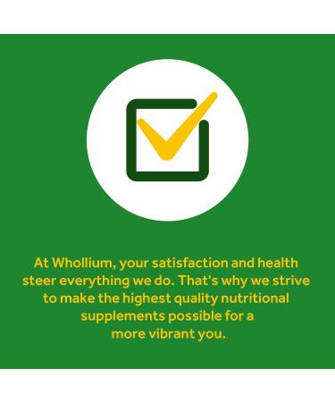 Whollium Vitamin D3 5000 IU - Bone & Dental Health Support, Brain & Immune Function - 120 Vegetarian Softgels - Buy Online on GoSupps.com