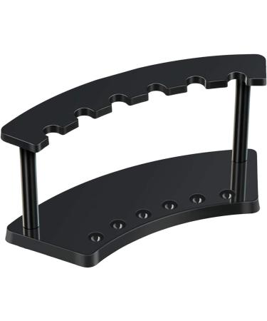 AMIUHOUN Set of 4 Pen Holder 6 Slots Pen Display Stand Nail/Make-Up/Art Brush Rack Organiser Holder for Home (Black) - Buy Online on GoSupps.com